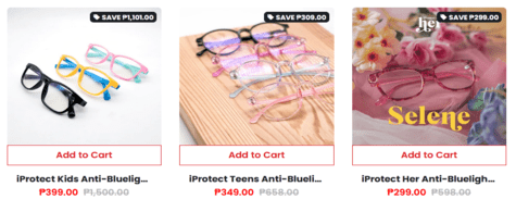 ATOZ iProtects Glasses Promo Sale