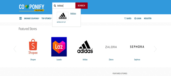 Search Adidas