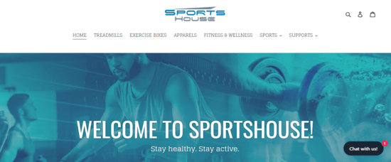Sports House Official Website